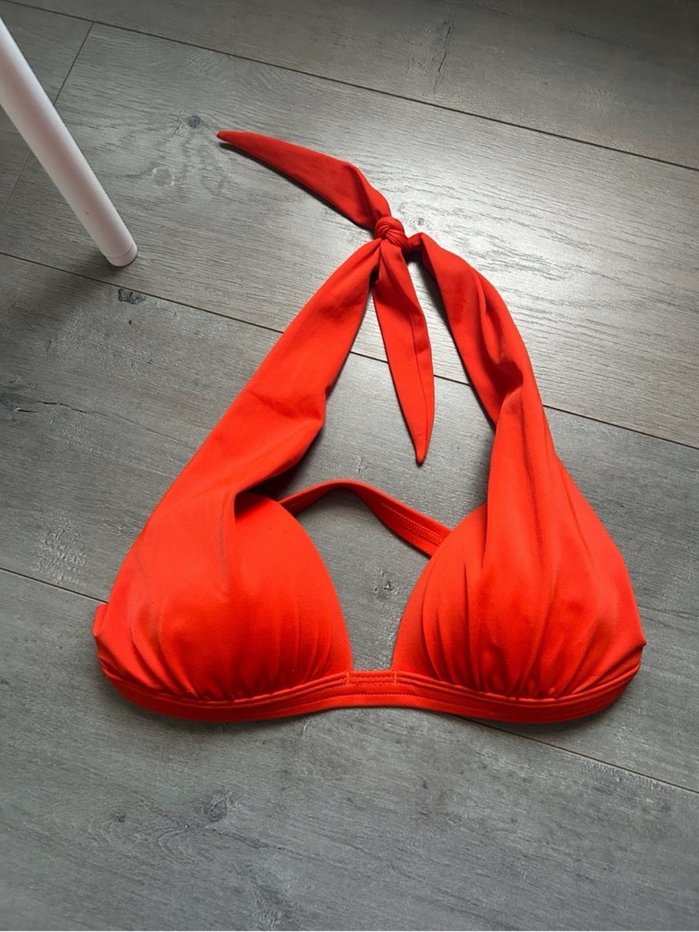VENUS Orange Halter Swim Top 32B/34A/36AA